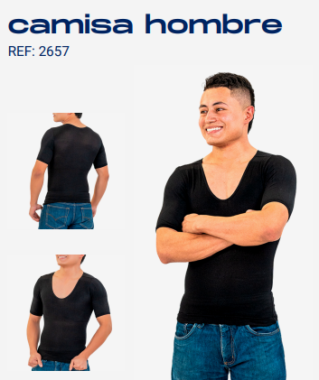 Camisa Hombre Con Mangas