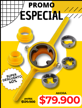 Kit de roscas para PVC – Haz tus propias conexiones sin depender de nadie