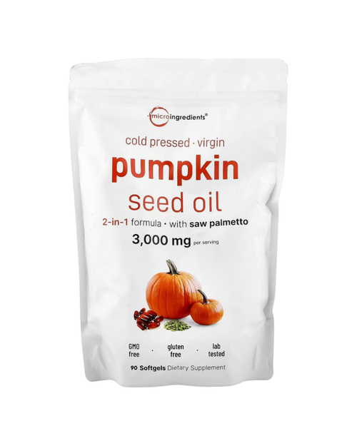 Aceite de calabaza cabello