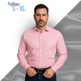 Elegant™ Camisa Seda Manga Larga
