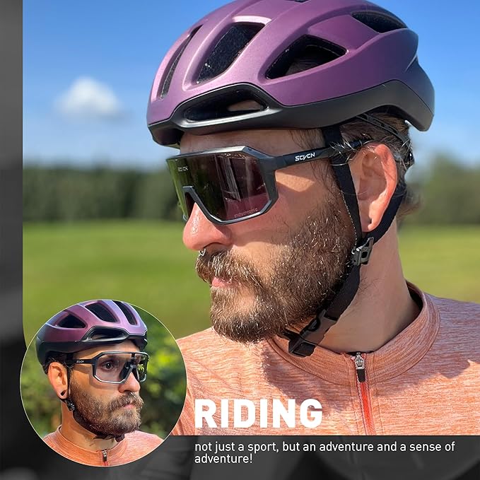 Gafas Fotocromáticas UV400 – Visión clara y protección total en cada pedaleo
