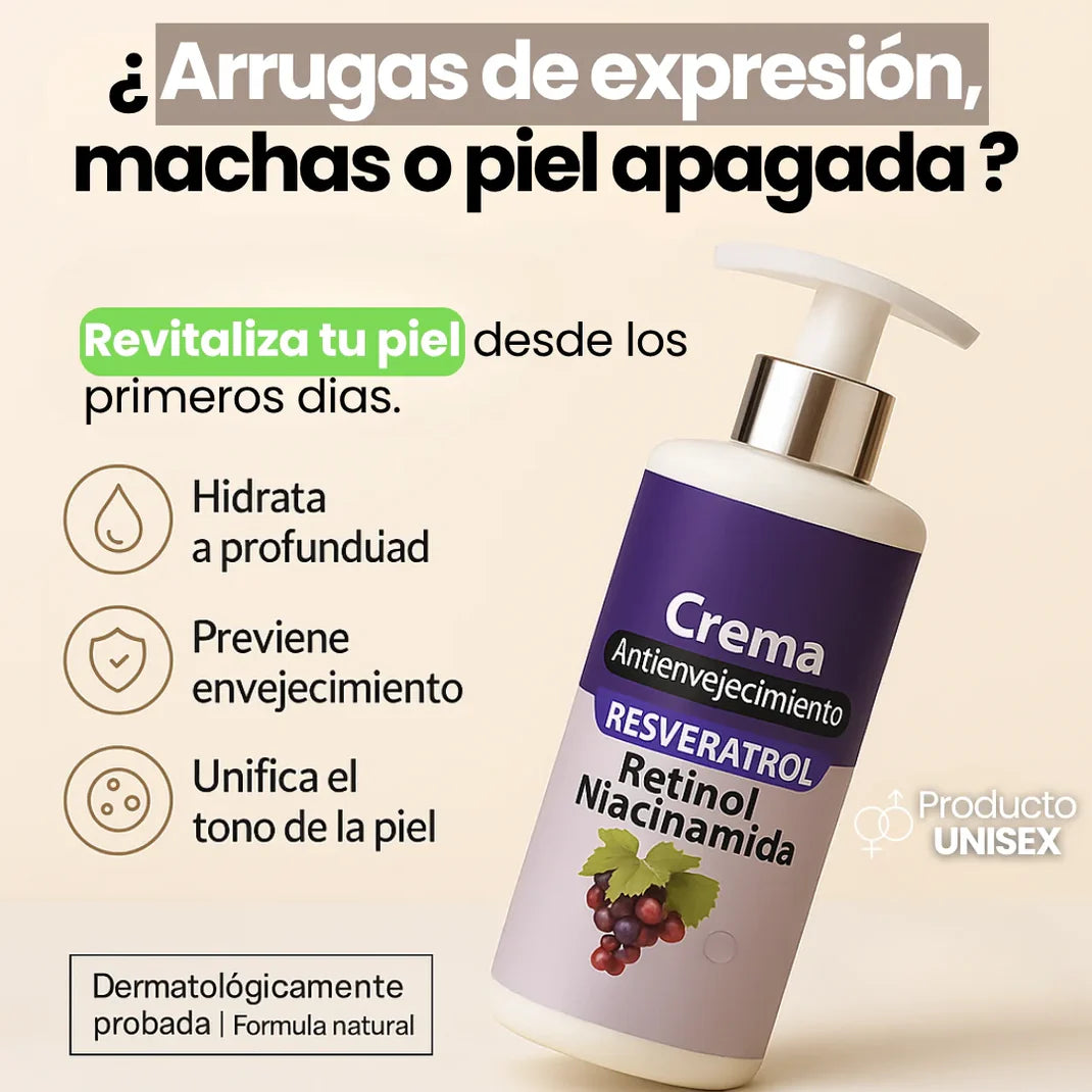 Crema Muxiplus con Resveratrol + obsequio GRATIS