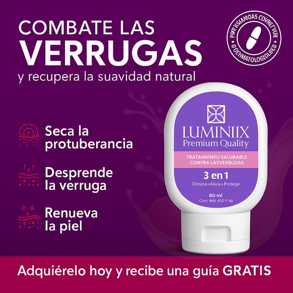 Luminiix - Elimina verrugas rápido y sin dolor