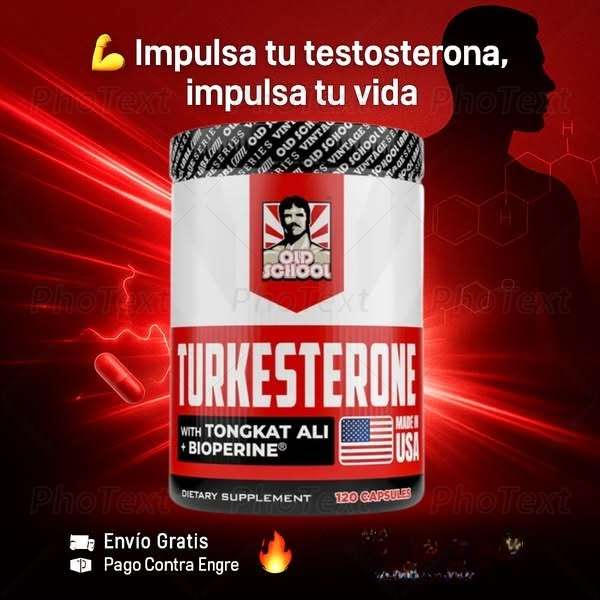 TURKESTERONE ACTIVA TU TESTOSTERONA AL MÁXIMO