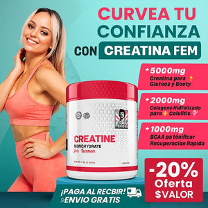 CREATINA MONOHIDRATADA FEM POWER