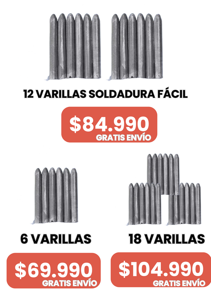 Solderstick - Varillas de soldadura universal de baja temperatura