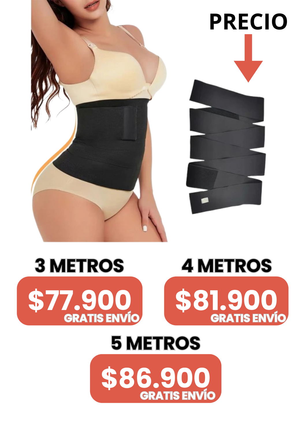 Cinta Reloj de Arena – Tu aliada diaria para verte bien sin esfuerzo