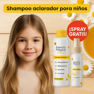 Esencia aclaradora kids - Shampo más tónico gratis