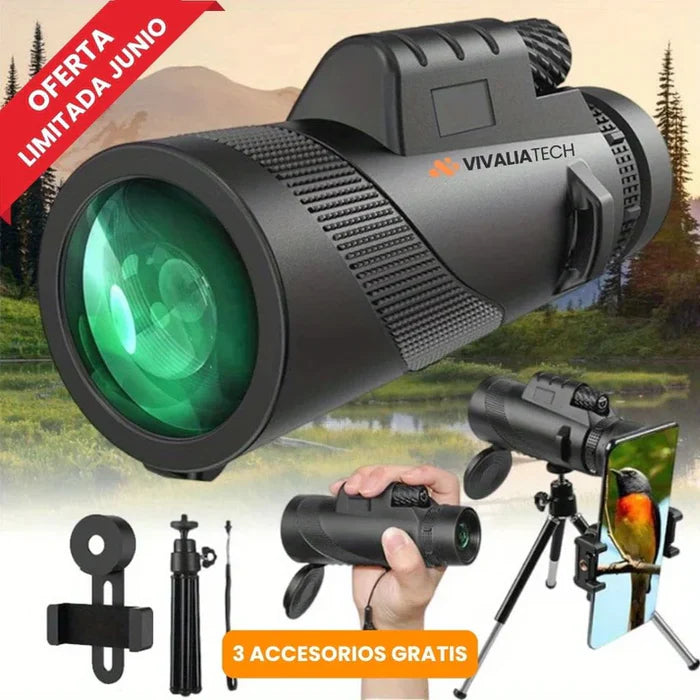 Telescopio FALCON™ Potencia aumentada – Observa el mundo con otros ojos