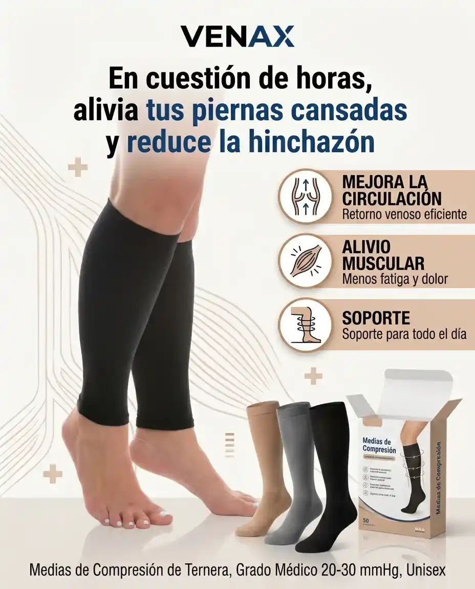Medias ZIP PRO Talla Única - Alivio para piernas cansadas
